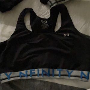 Blue Nfinity Sports Bra